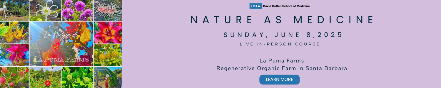 Nature as Medicine: An Experiential Skills-Based Essential Workshop Banner